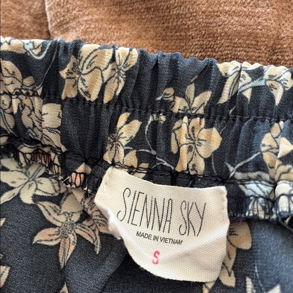 Sienna Sky Navy Floral Maxi Skirt - Picture 7 of 8